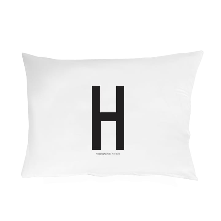 Design Letters pillow case 70x50 cm - H - Design Letters