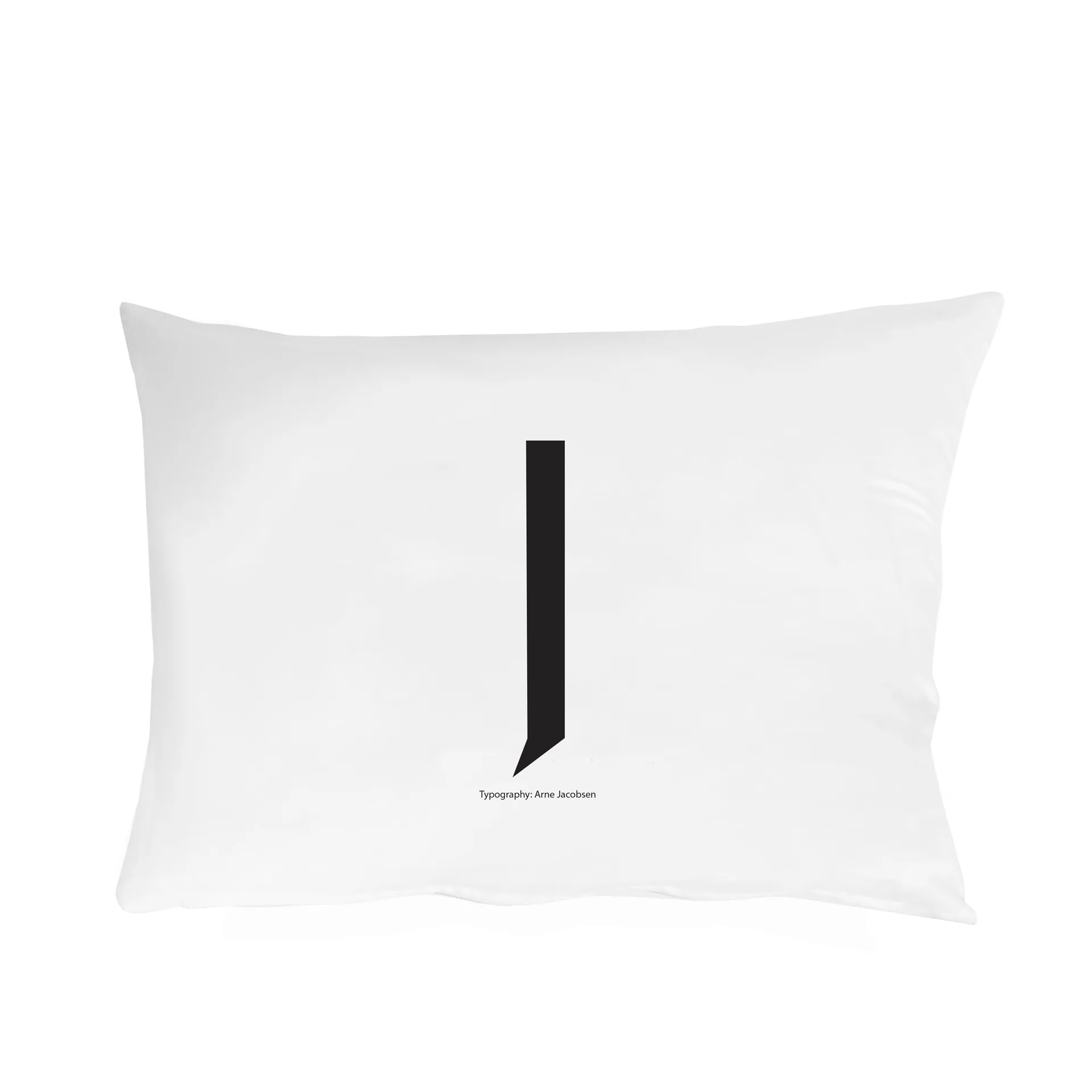 Design Letters pillow case 70x50 cm, J Design Letters