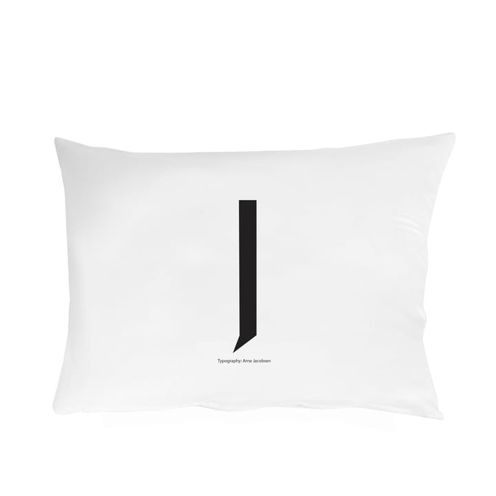 Design Letters pillow case 70x50 cm - J - Design Letters