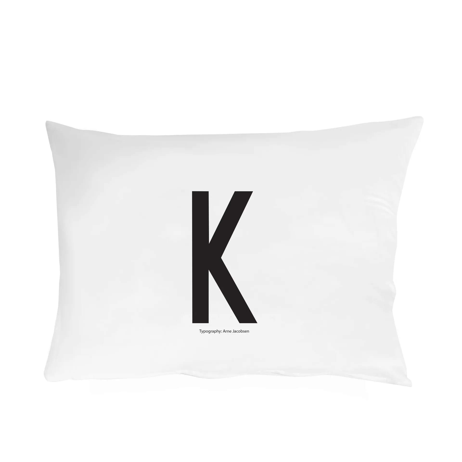 Design Letters pillow case 70x50 cm, K Design Letters