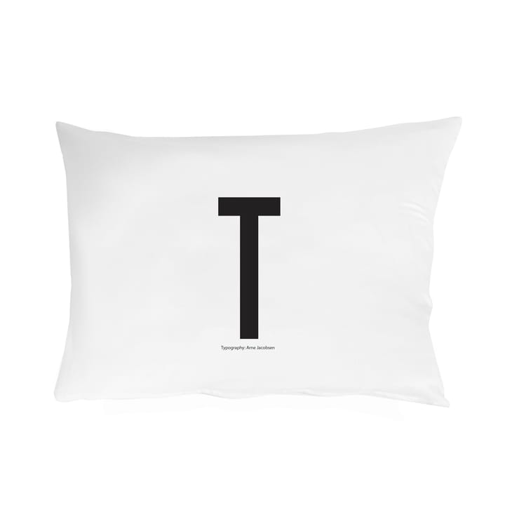 Design Letters pillow case 70x50 cm - T - Design Letters