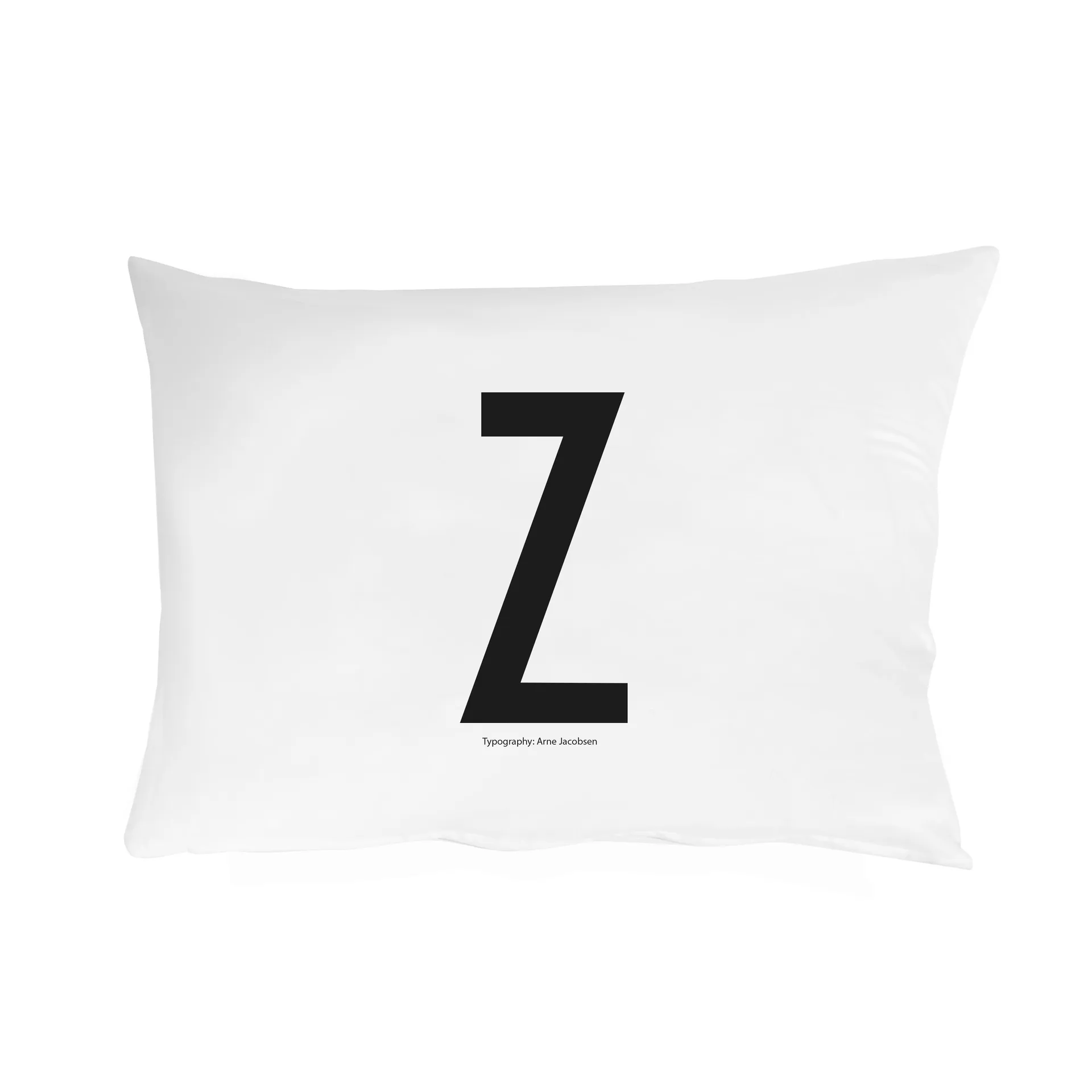 Design Letters pillow case 70x50 cm, Z Design Letters