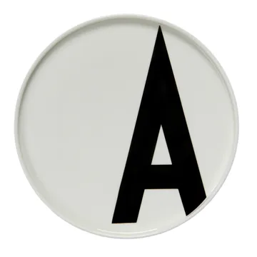 Design Letters plate - A - Design Letters