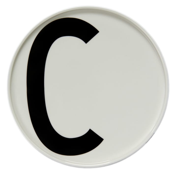 Design Letters plate - C - Design Letters