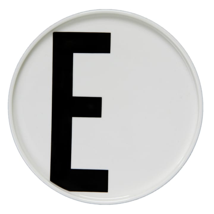 Design Letters plate - E - Design Letters