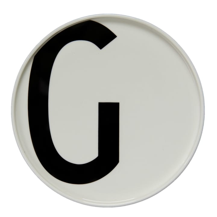 Design Letters plate - G - Design Letters