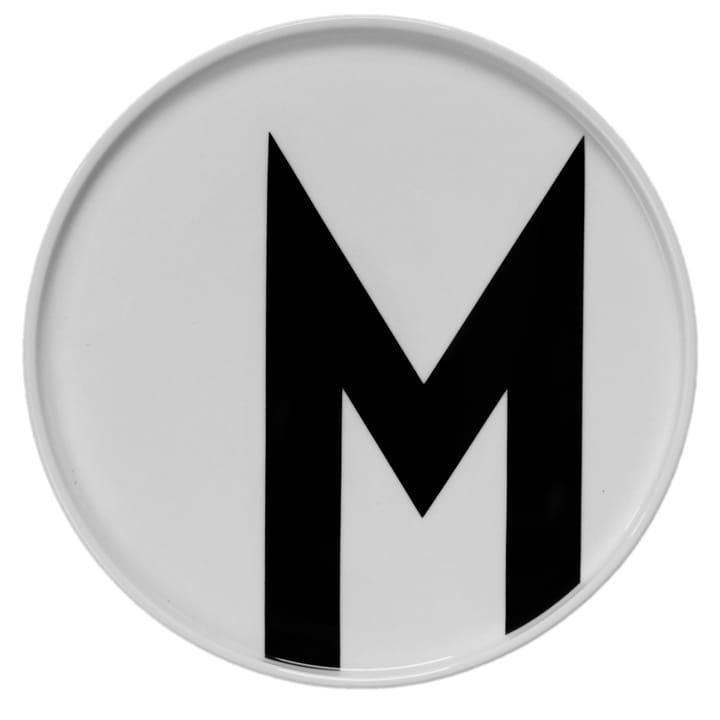 Design Letters plate - M - Design Letters