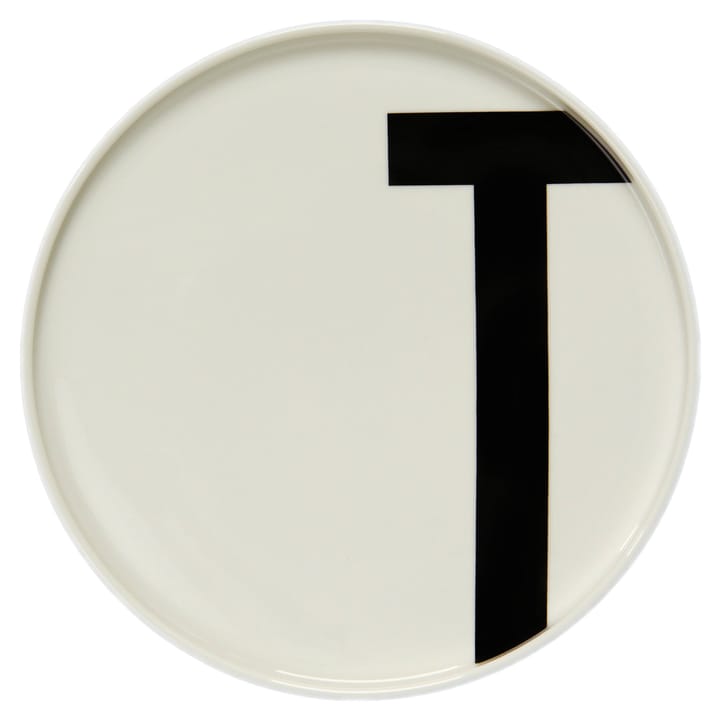 Design Letters plate - T - Design Letters