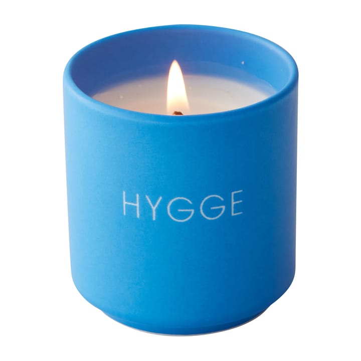 Design Letters scented candle Ø5.5 cm - Hygge-cobalt blue - Design Letters