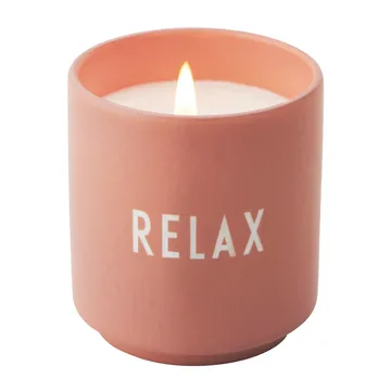 Design Letters scented candle Ø5.5 cm - Relax-nude - Design Letters