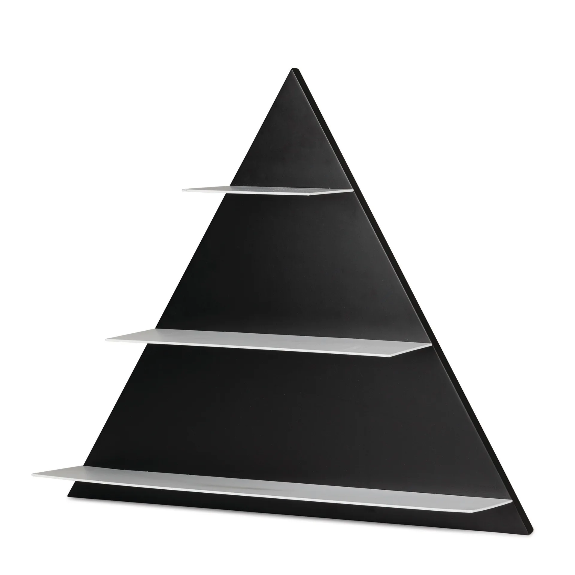 Design letters shelf triangle, black Design Letters