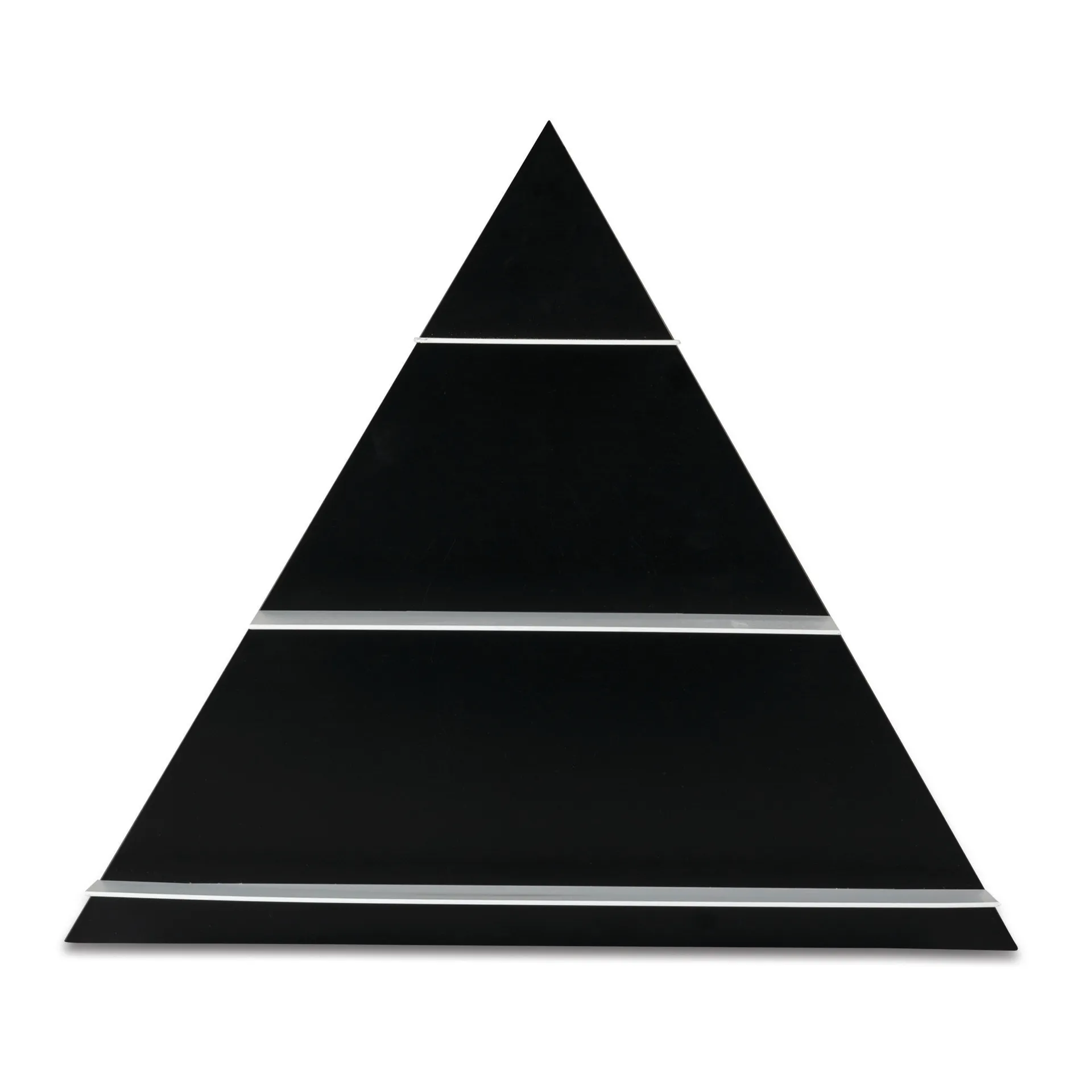 Design letters shelf triangle, black Design Letters