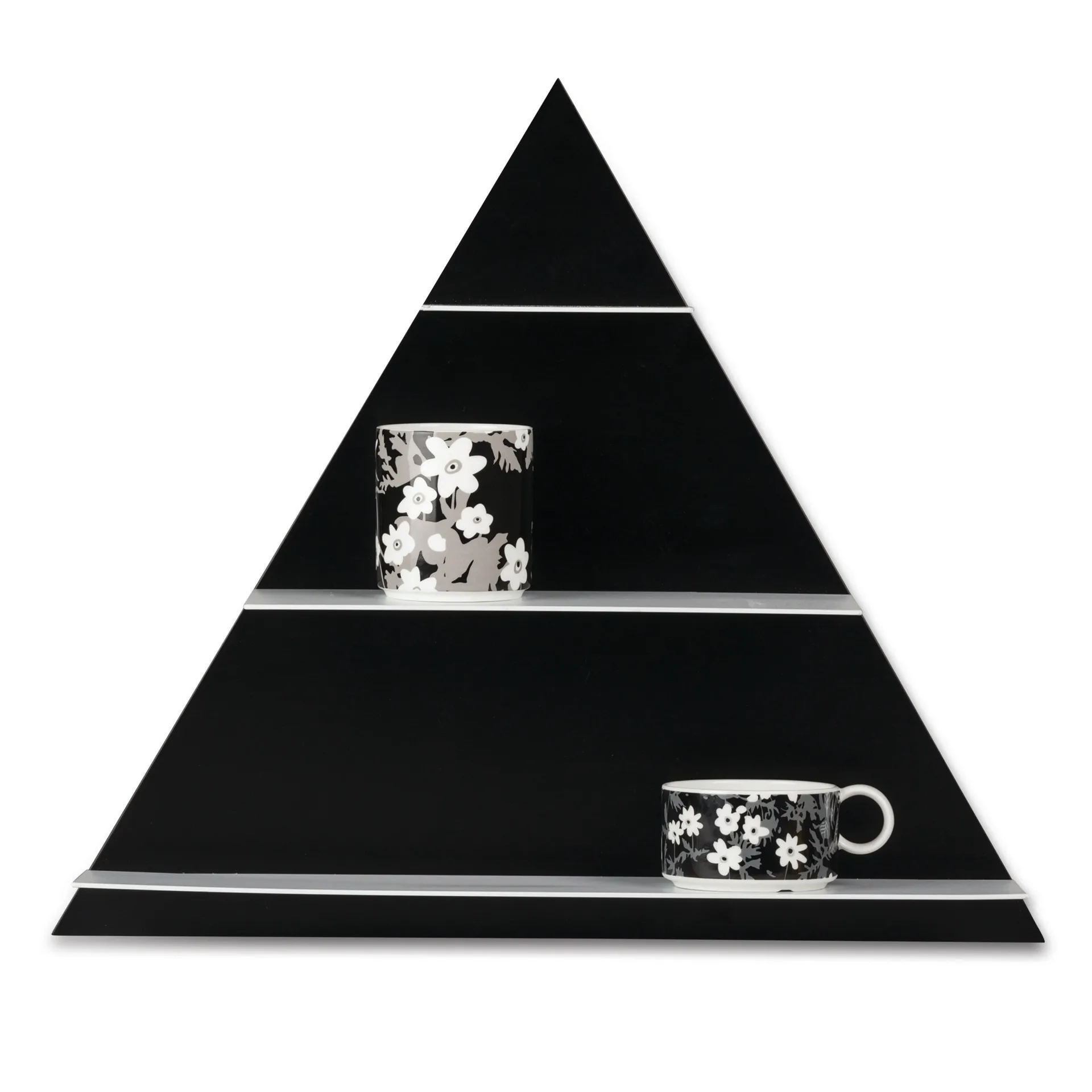 Design letters shelf triangle, black Design Letters