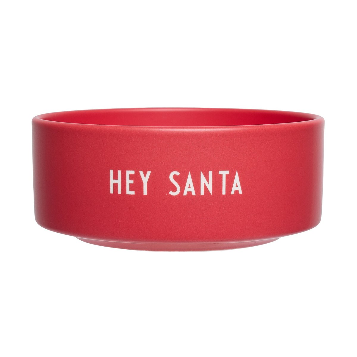 Design Letters snack bowl o12 cm Santa-faded rose | Scandinavian Design | Serving bowls | Pink