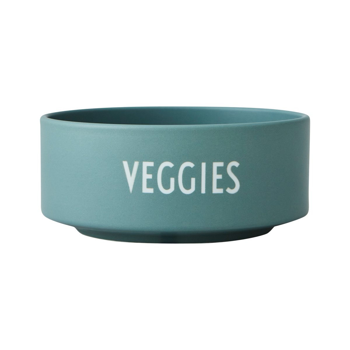 Design Letters snack bowl o12 cm Veggies | Scandinavian Design | Serving bowls | Green