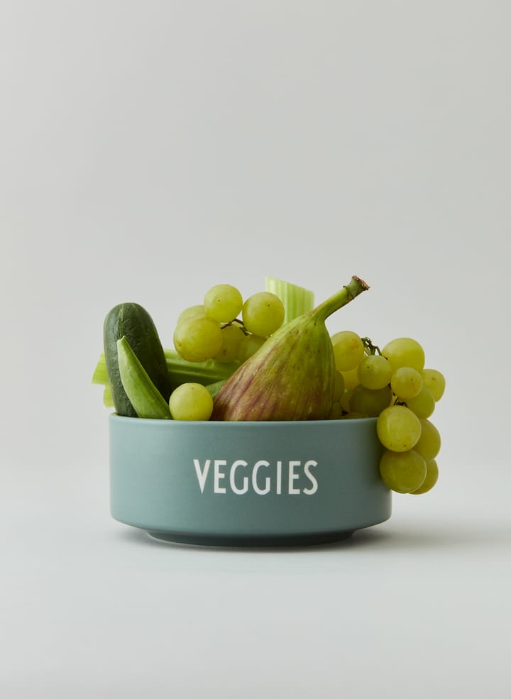 Design Letters snack bowl Ø12 cm - Veggies - Design Letters