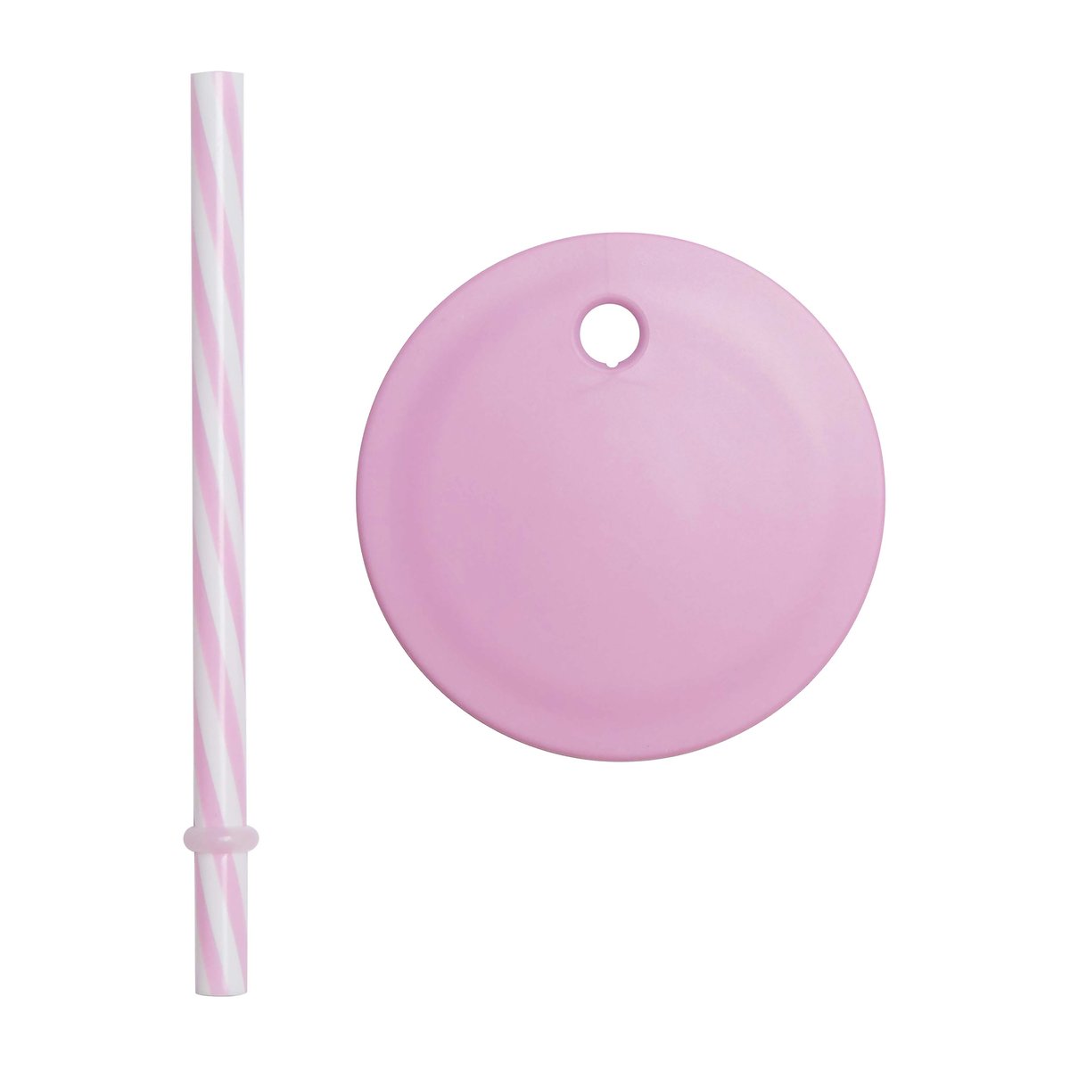 Design Letters Design Letters straw with lid Purple