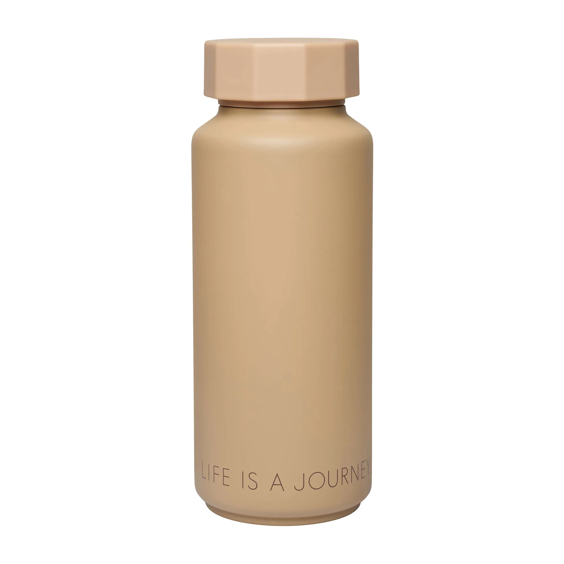 Design Letters thermal flask special edition, Beige Design Letters