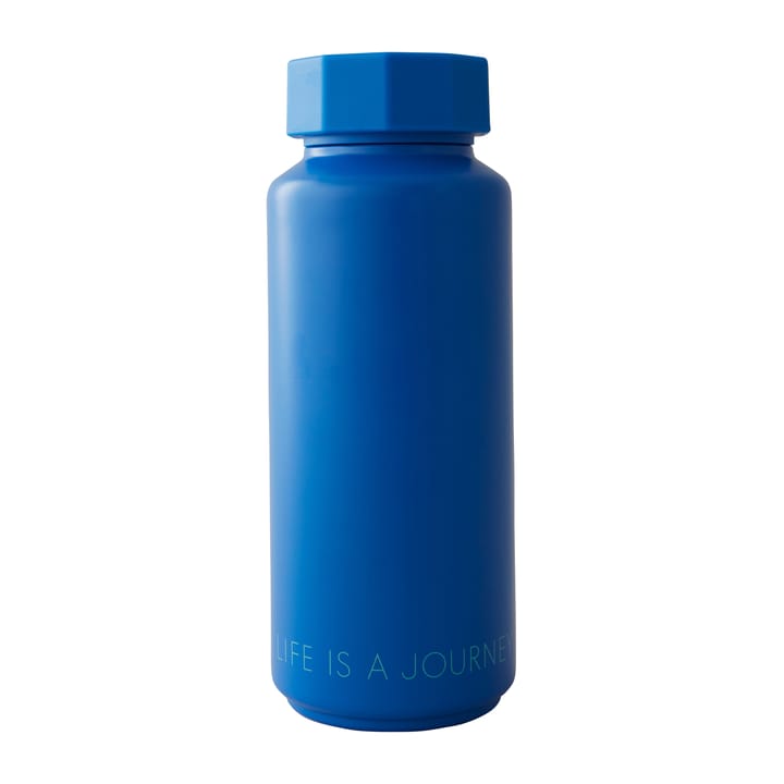 Design Letters thermal flask special edition - Cobalt blue - Design Letters