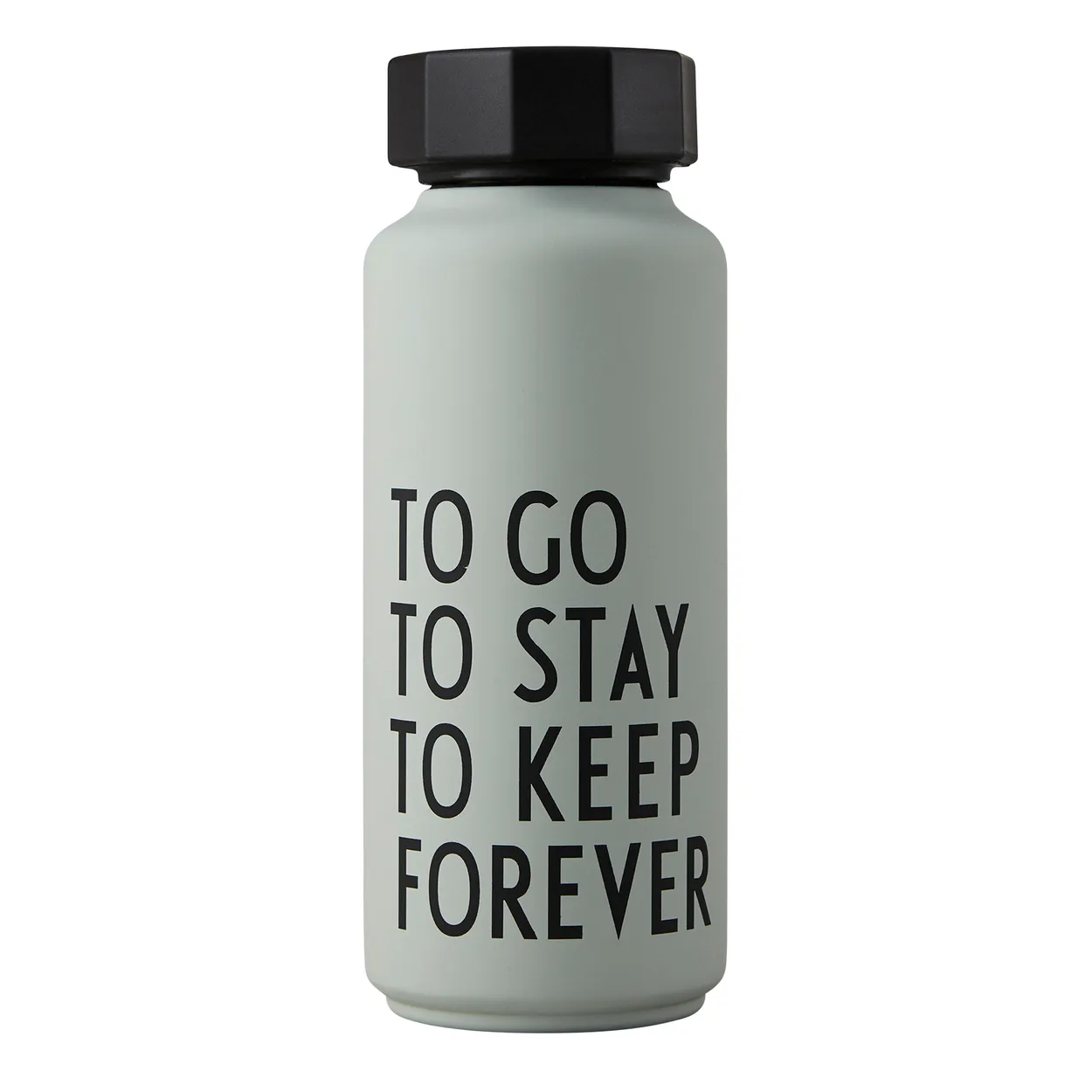 Design Letters thermal flask special edition Grey green