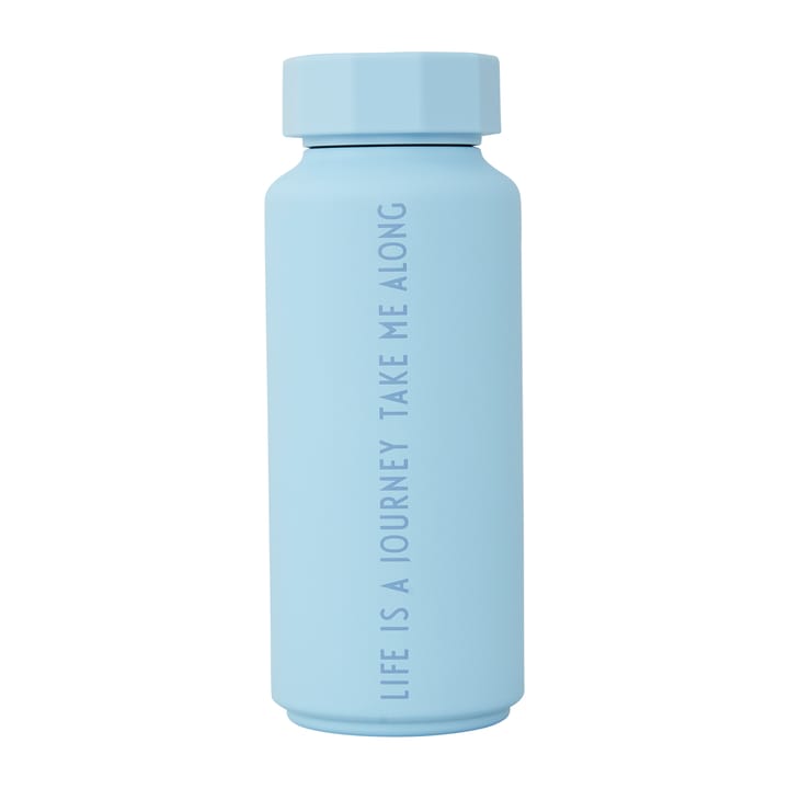 Design Letters thermal flask special edition - Light blue-life - Design Letters