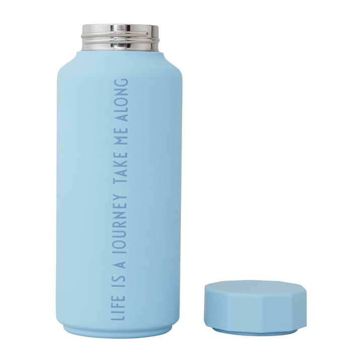 Design Letters thermal flask special edition - Light blue-life - Design Letters