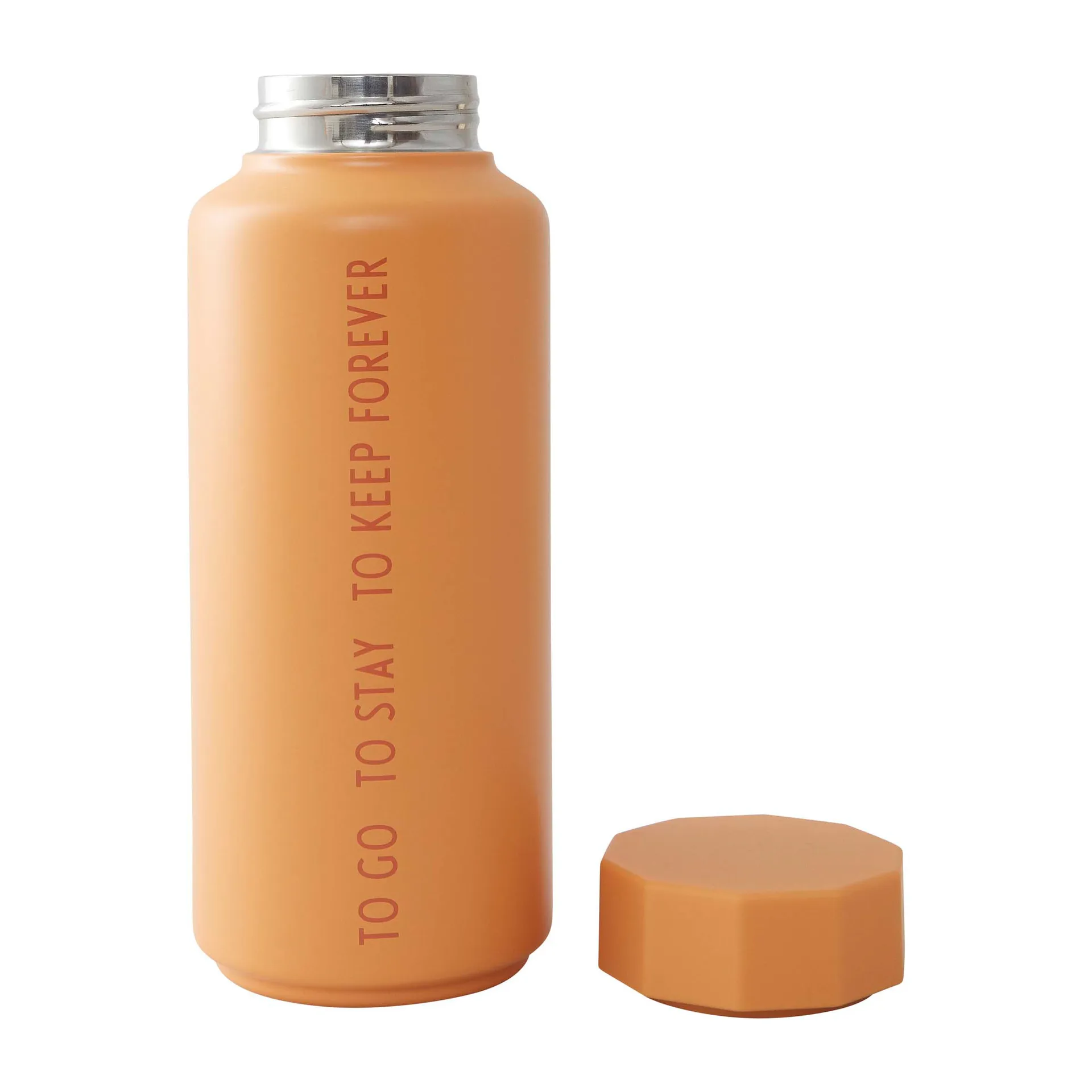 Design Letters thermal flask special edition, Orange Design Letters
