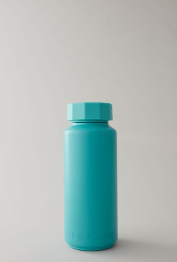 Design Letters thermal flask special edition - Turquoise - Design Letters