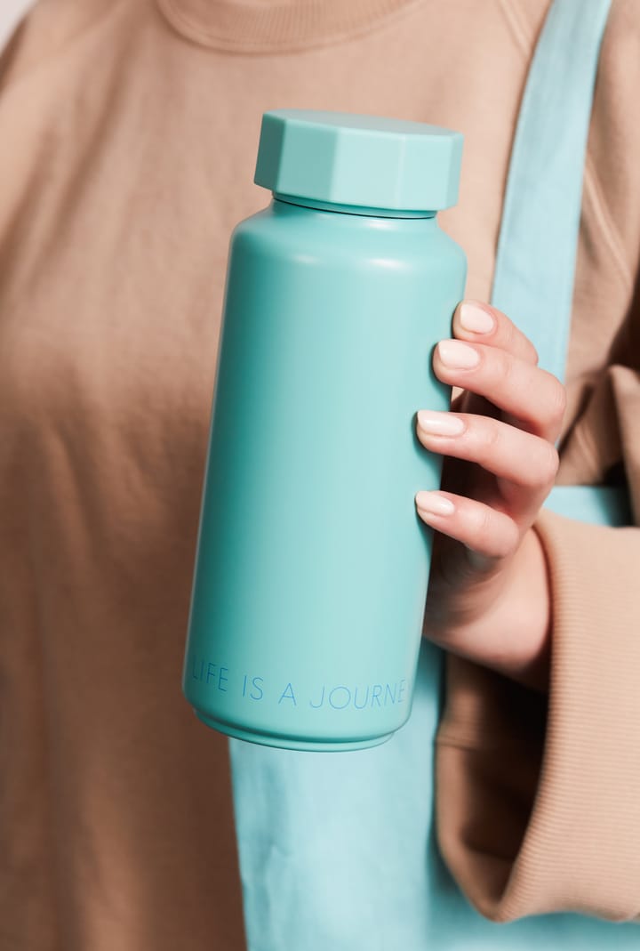 Design Letters thermal flask special edition - Turquoise - Design Letters