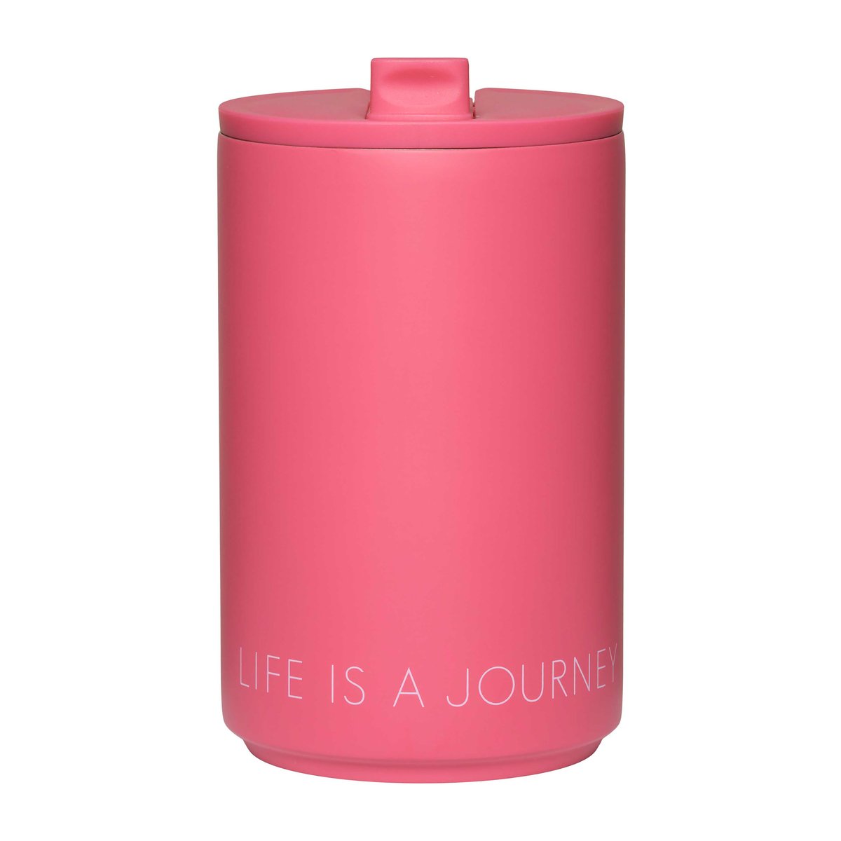 Design Letters thermal mug Cherry pink | Scandinavian Design | Thermal flasks & travel mugs | Pink
