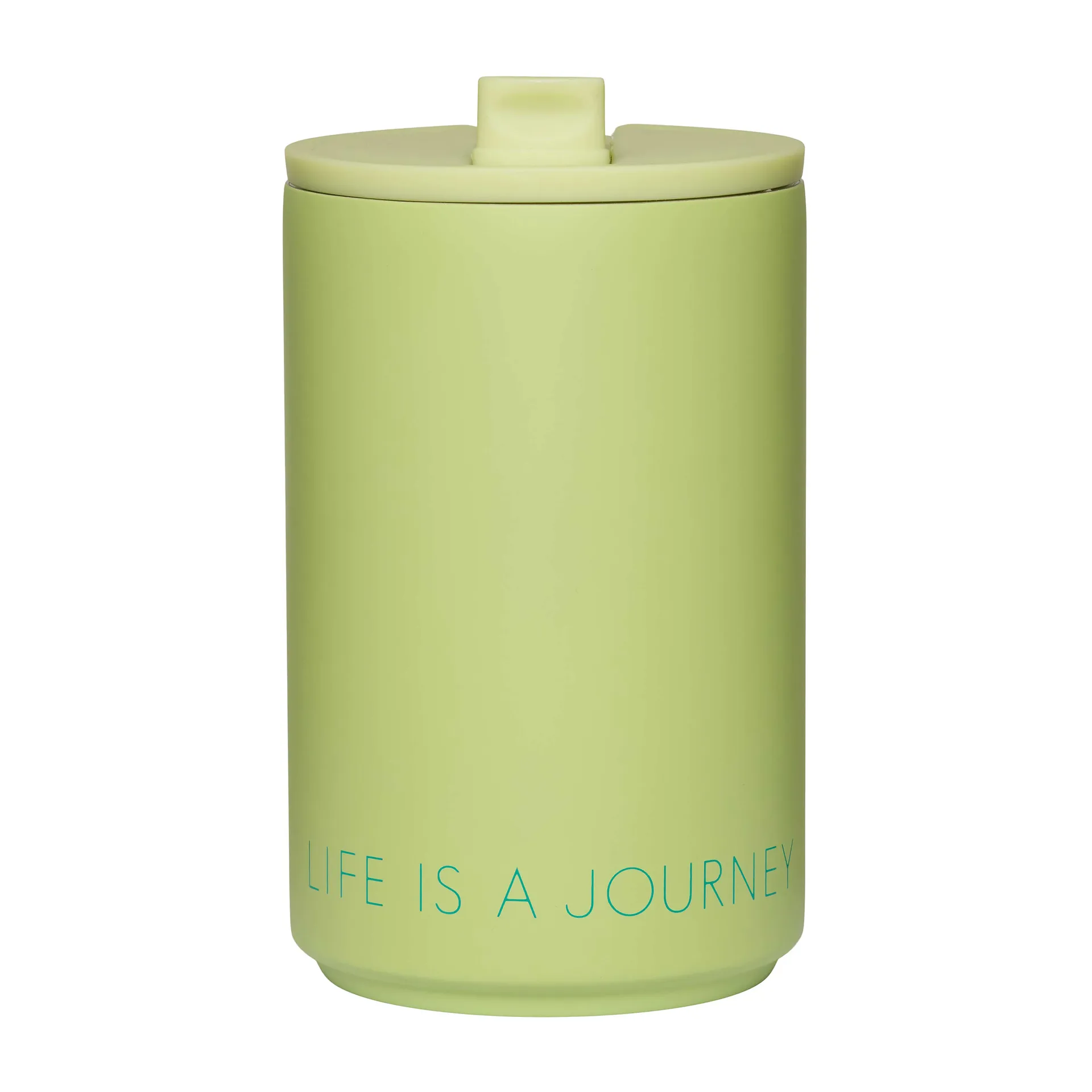 Design Letters thermal mug, Green pale Design Letters