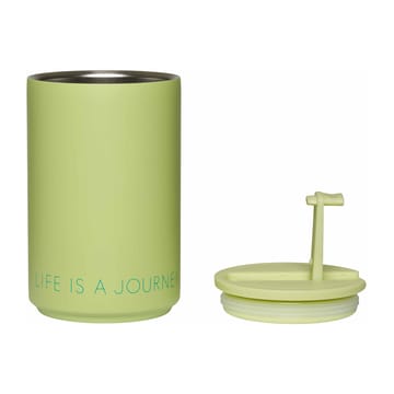 Design Letters thermal mug - Green pale - Design Letters