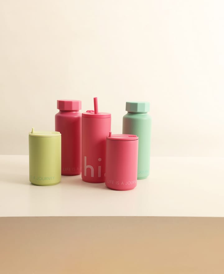 Design Letters thermal mug - Green pale - Design Letters