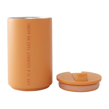 Design Letters thermal mug - Life-orange - Design Letters