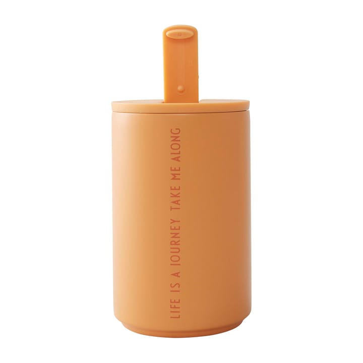 Design Letters thermal mug - Life-orange - Design Letters