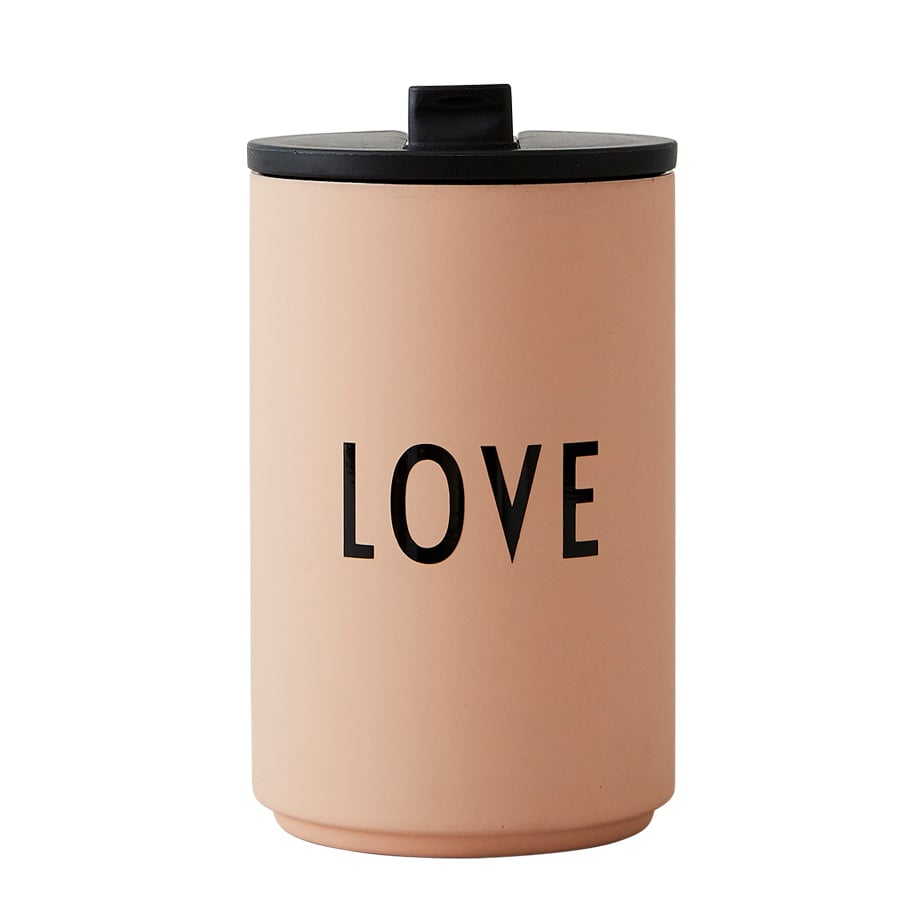 Design Letters thermal mug Love | Scandinavian Design | Thermal flasks & travel mugs | Pink