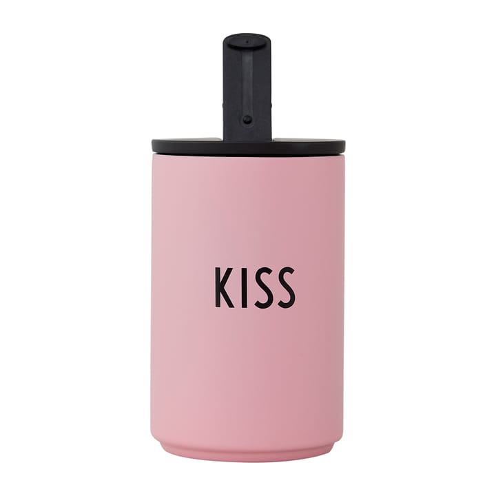 Design Letters thermal mug - Pink-kiss - Design Letters