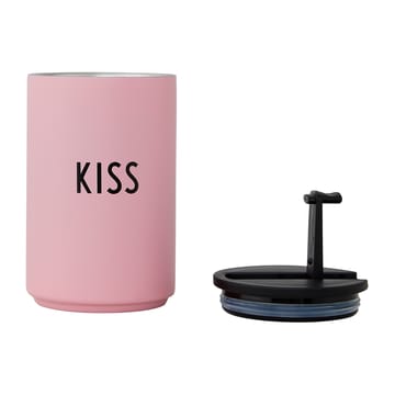 Design Letters thermal mug - Pink-kiss - Design Letters