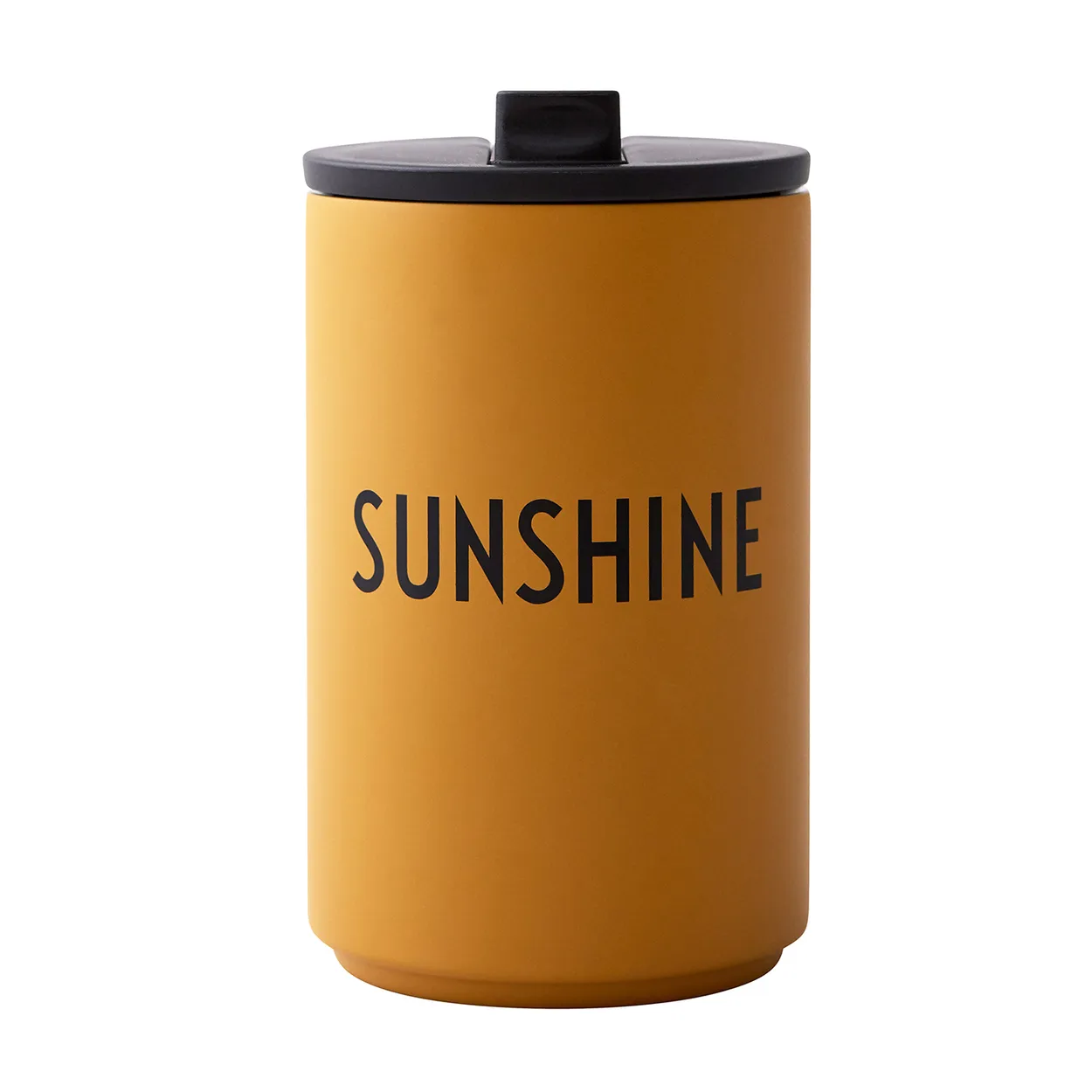 Design Letters Design Letters thermal mug sunshine | Scandinavian Design | Thermal flasks & travel mugs | Yellow