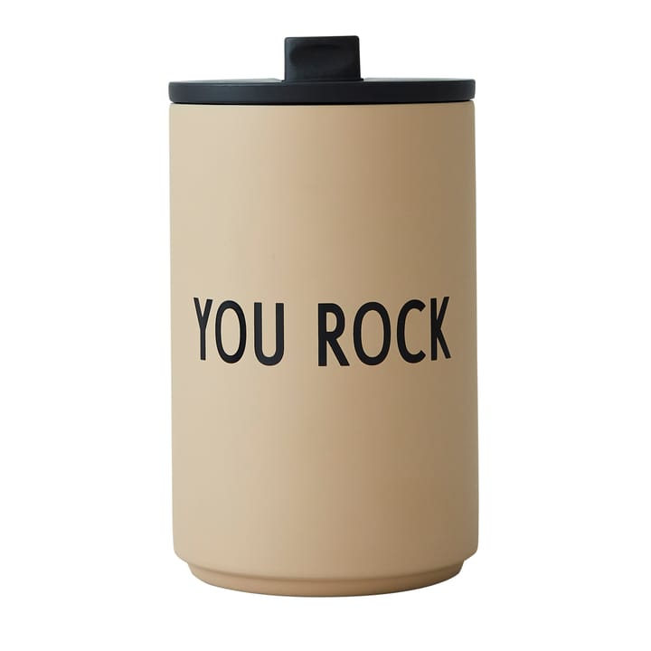 Design Letters thermal mug - You rock - Design Letters