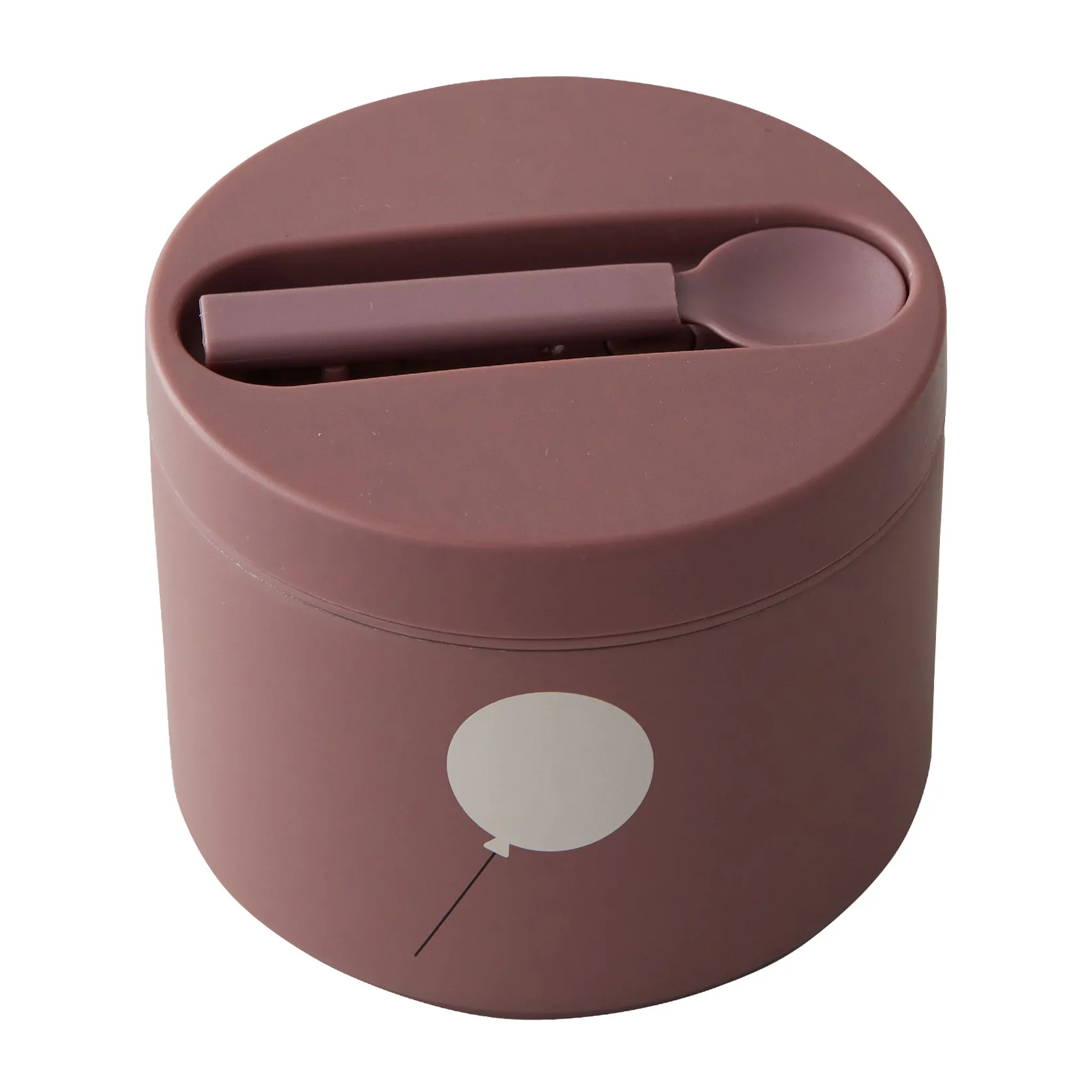 Design Letters thermos-box large, Balloon-ash rose Design Letters