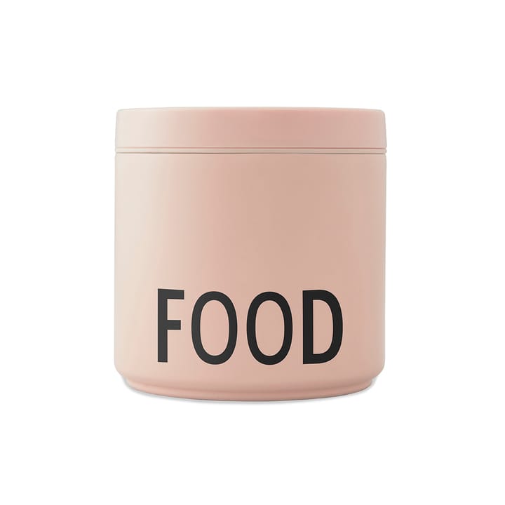 Design Letters thermos-box large, black-nude Design Letters
