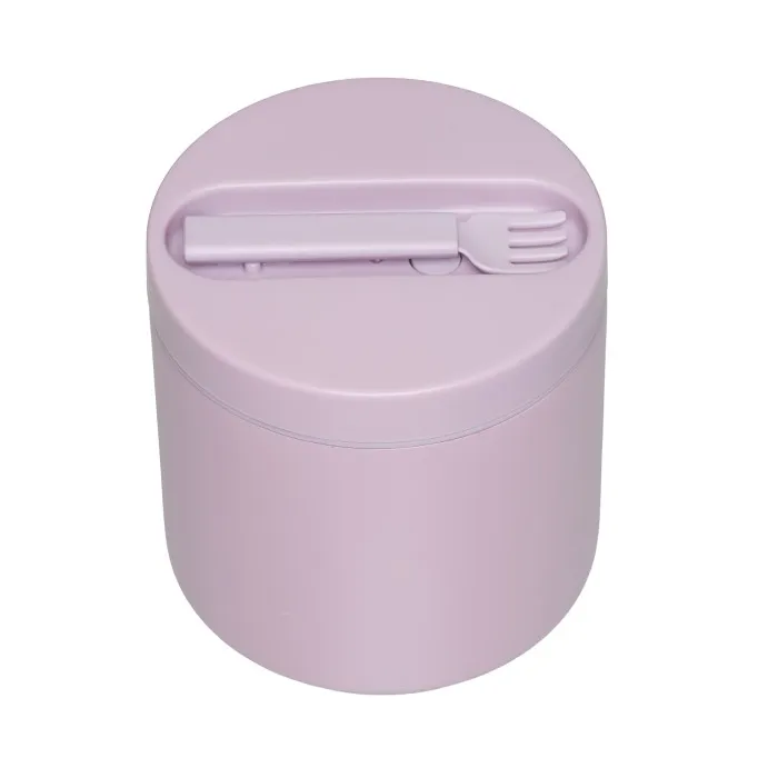 Design Letters thermos-box large Lavender | Scandinavian Design | Lunch boxes & food containers | Pink