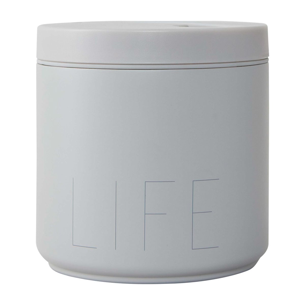 Design Letters thermos-box large Life-Grey | Scandinavian Design | Lunch boxes & food containers | Grey