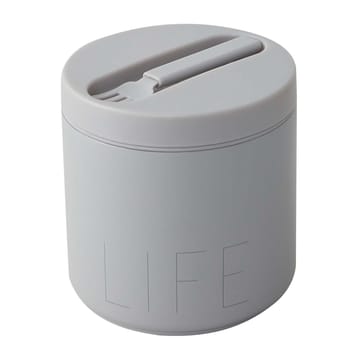 Design Letters thermos-box large - Life-Grey - Design Letters