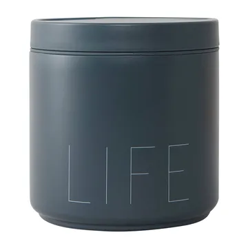 Design Letters thermos-box large - Life-Royal blue - Design Letters
