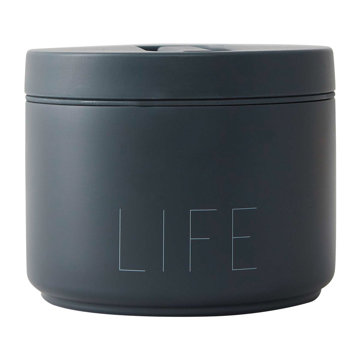 Design Letters thermos-box small Life-Royal blue | Scandinavian Design | Lunch boxes & food containers | Blue