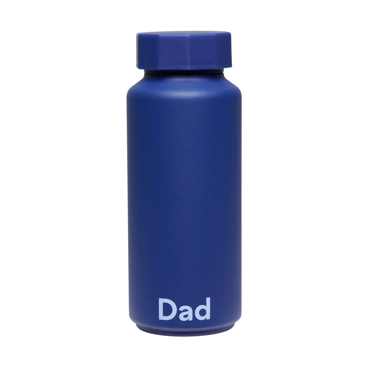 Design Letters thermos Dad-midnight blue | Scandinavian Design | Water bottles | Blue
