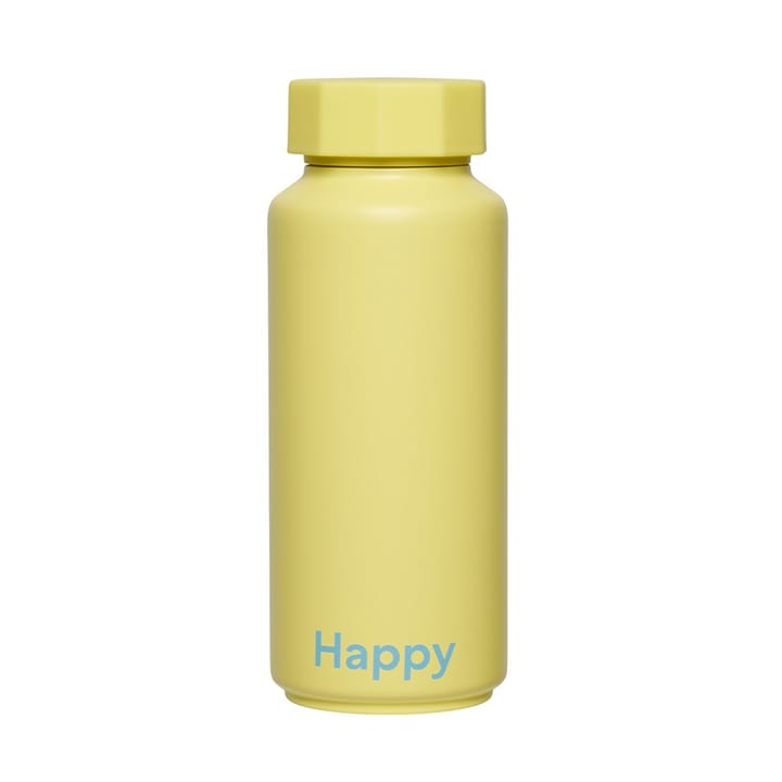 Design Letters thermos - Happy-yellow - Design Letters