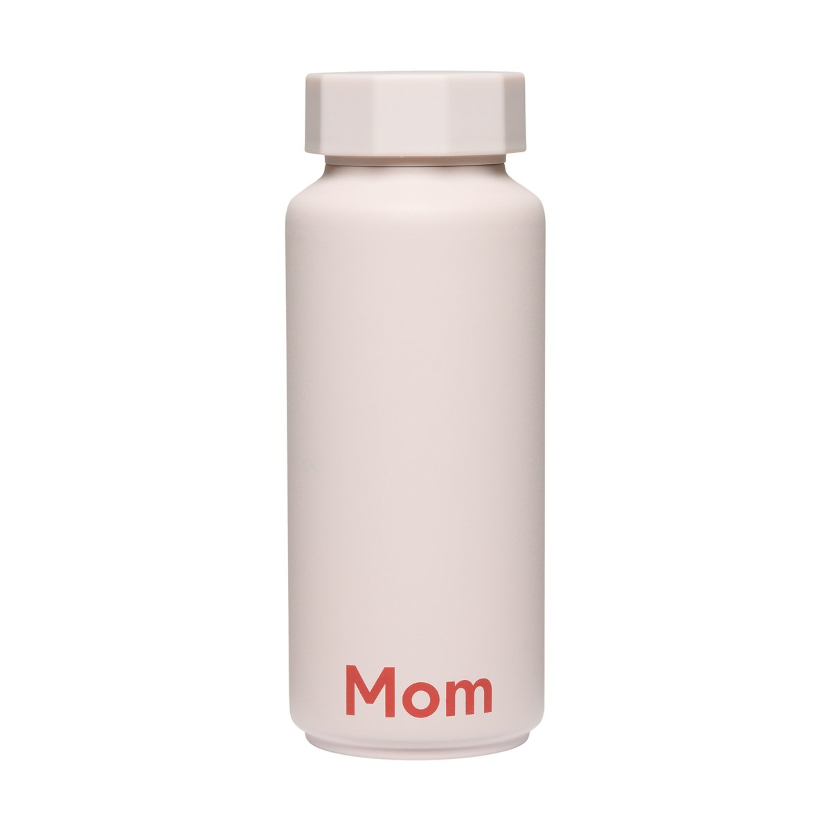 Design Letters thermos Mom-pastel beige | Scandinavian Design | Water bottles | Beige